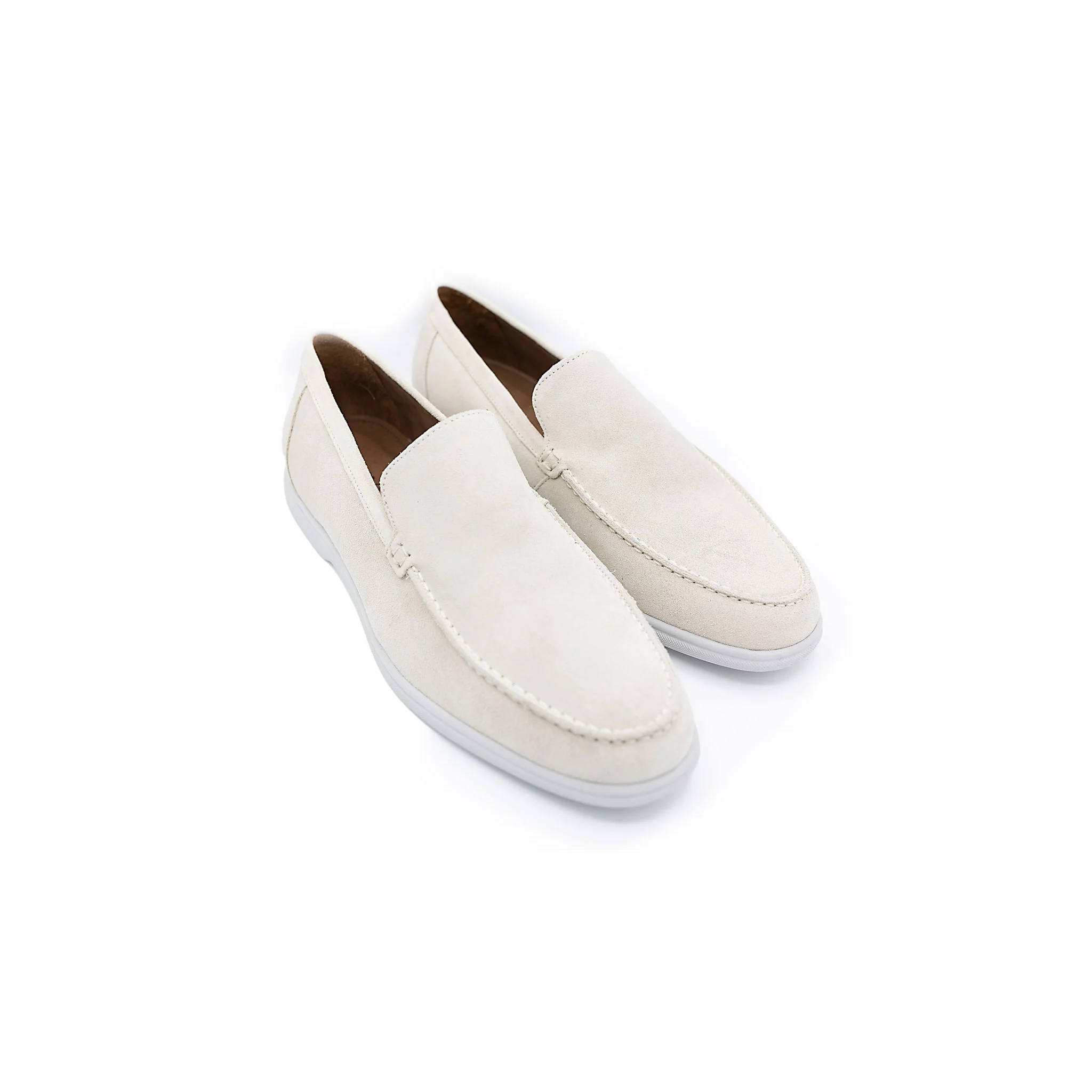 Rio Slip-On Loafers Sand Suede - Image 5