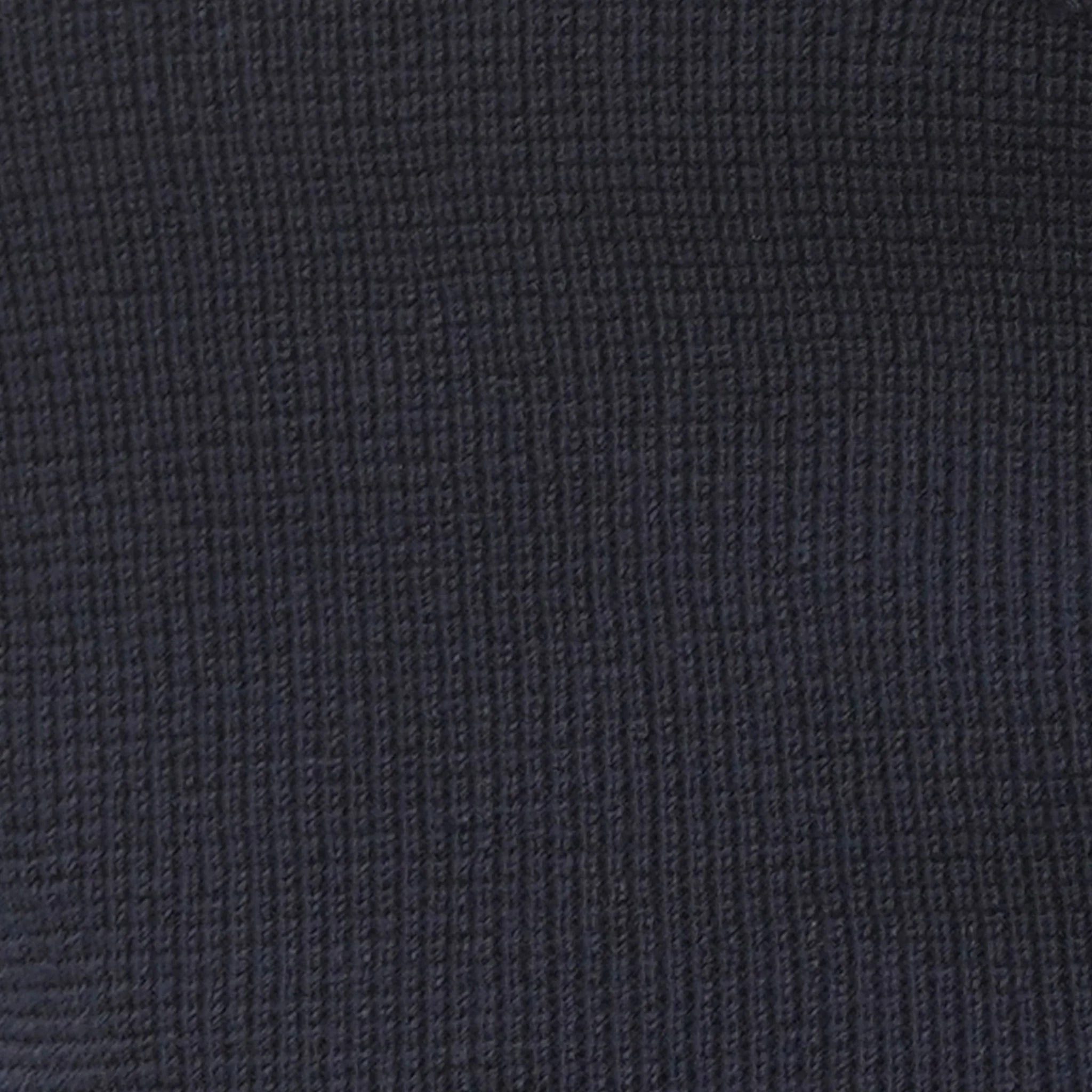 Riviera Waffle Knit Polo Navy - Image 4