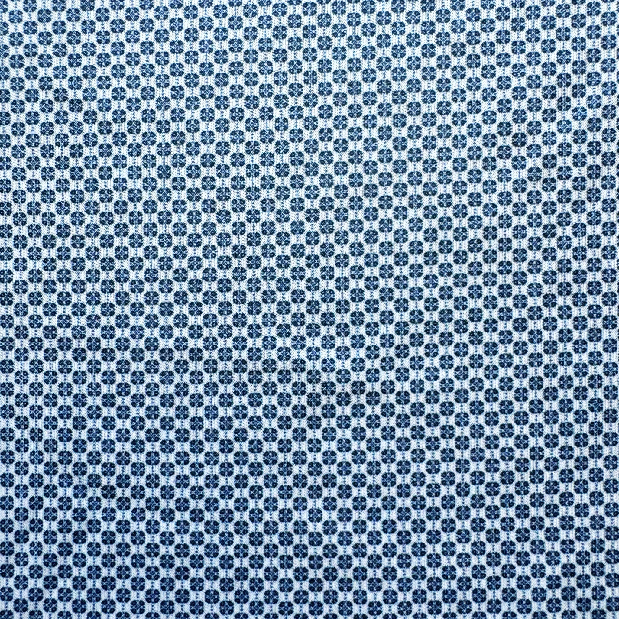 Semi-Spread Collar Polo Blue Carrera - Image 6