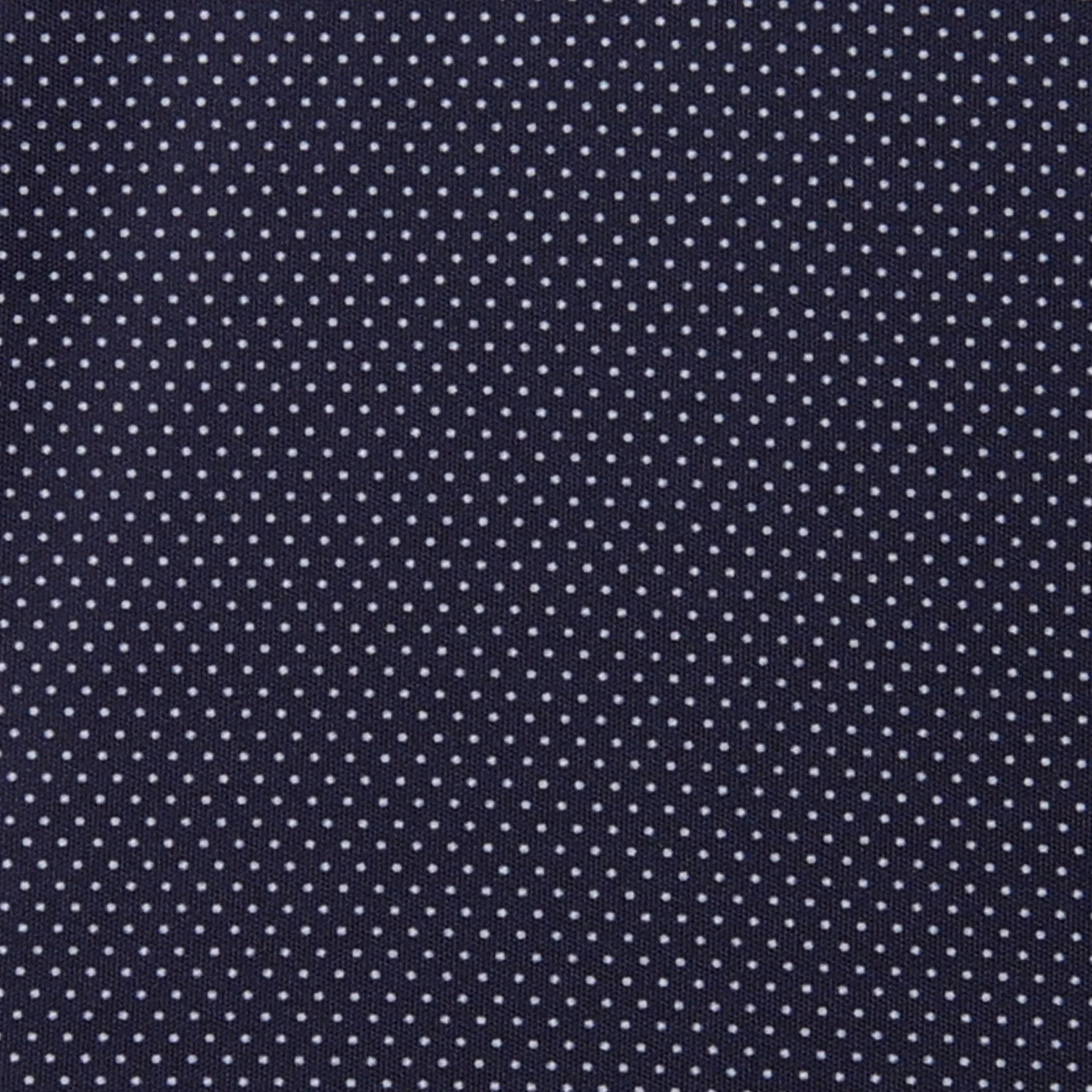 Semi-Spread Collar Polo Midnight Micro Dot - Image 9