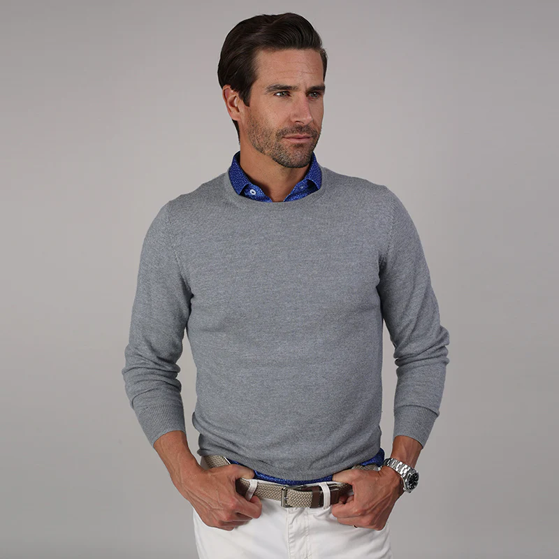 Semi-Spread Collar Polo Royal Blue Desert Sky - Image 6