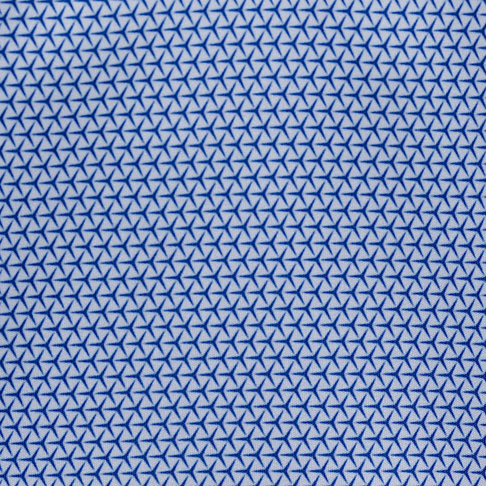 Semi-Spread Collar Polo Turbo GT White with Blue - Image 6