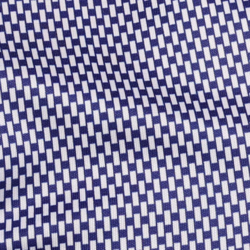 Semi-Spread Collar Polo Vantage Blue - Image 6