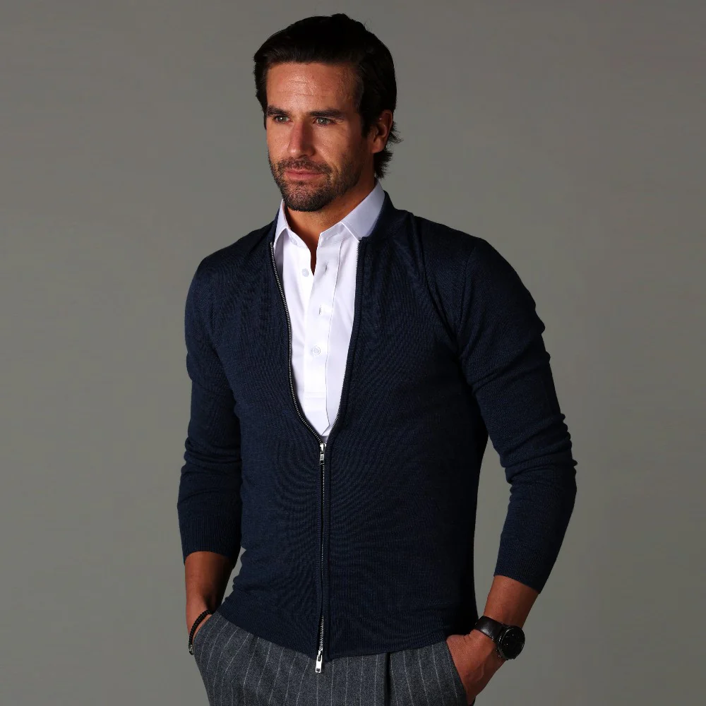 Semi-Spread Collar Polo White - Image 3