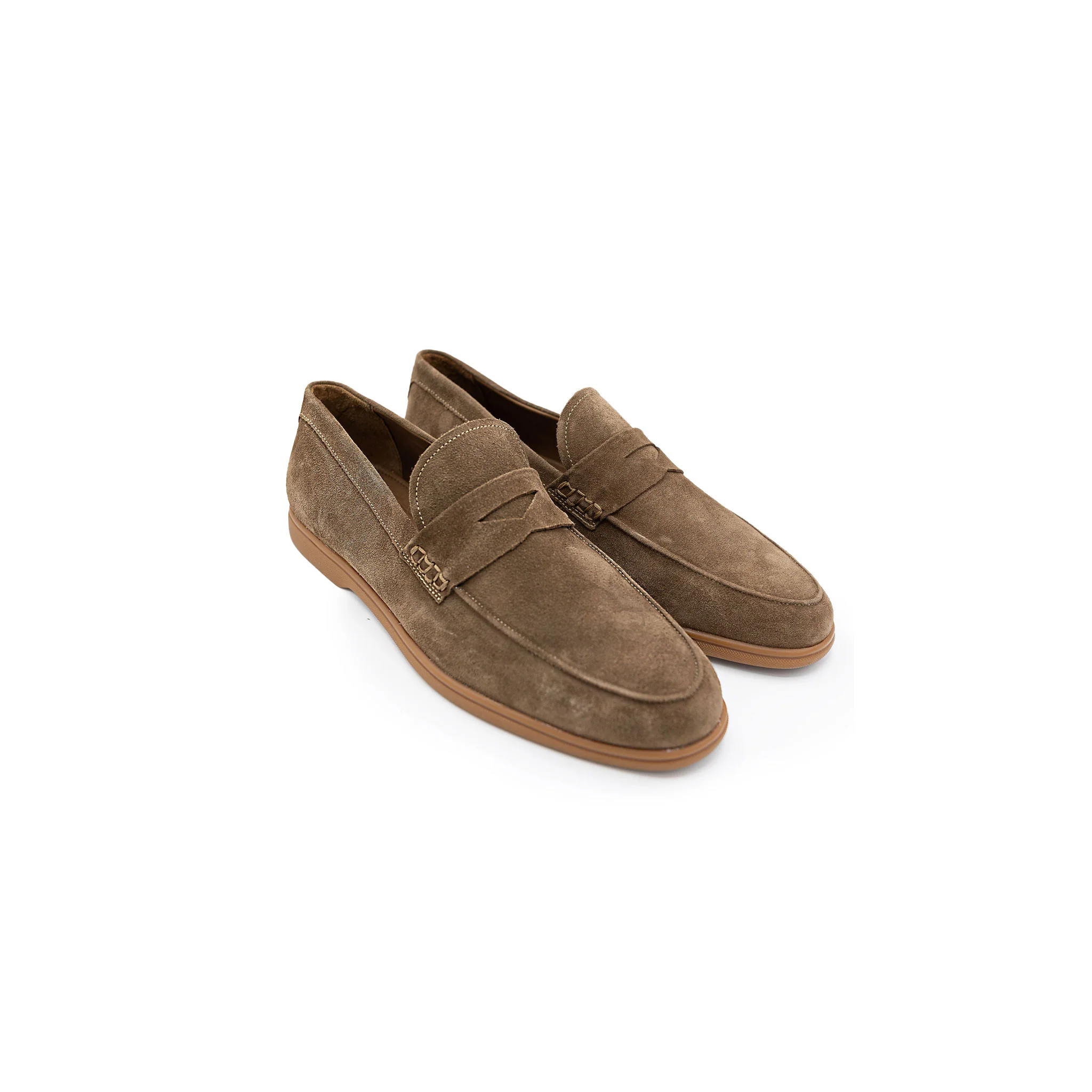 Sigaro Penny Loafer Dark Tobacco Suede - Image 5