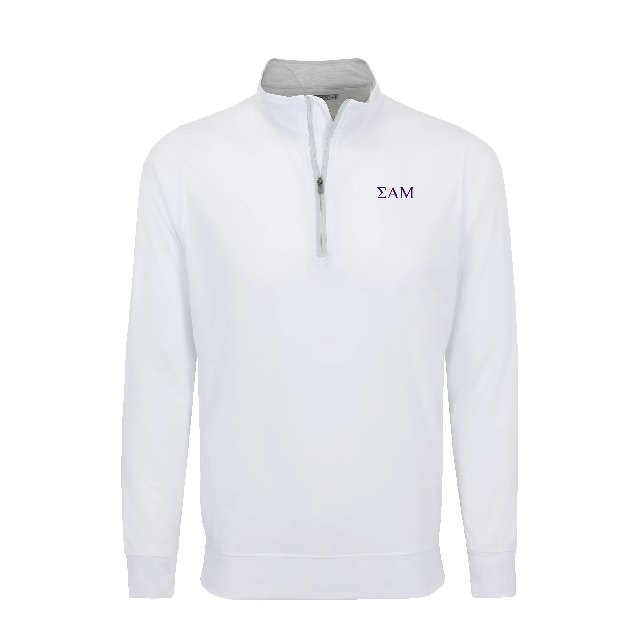 Sigma Alpha Mu DriRelease® Performance Pullover White