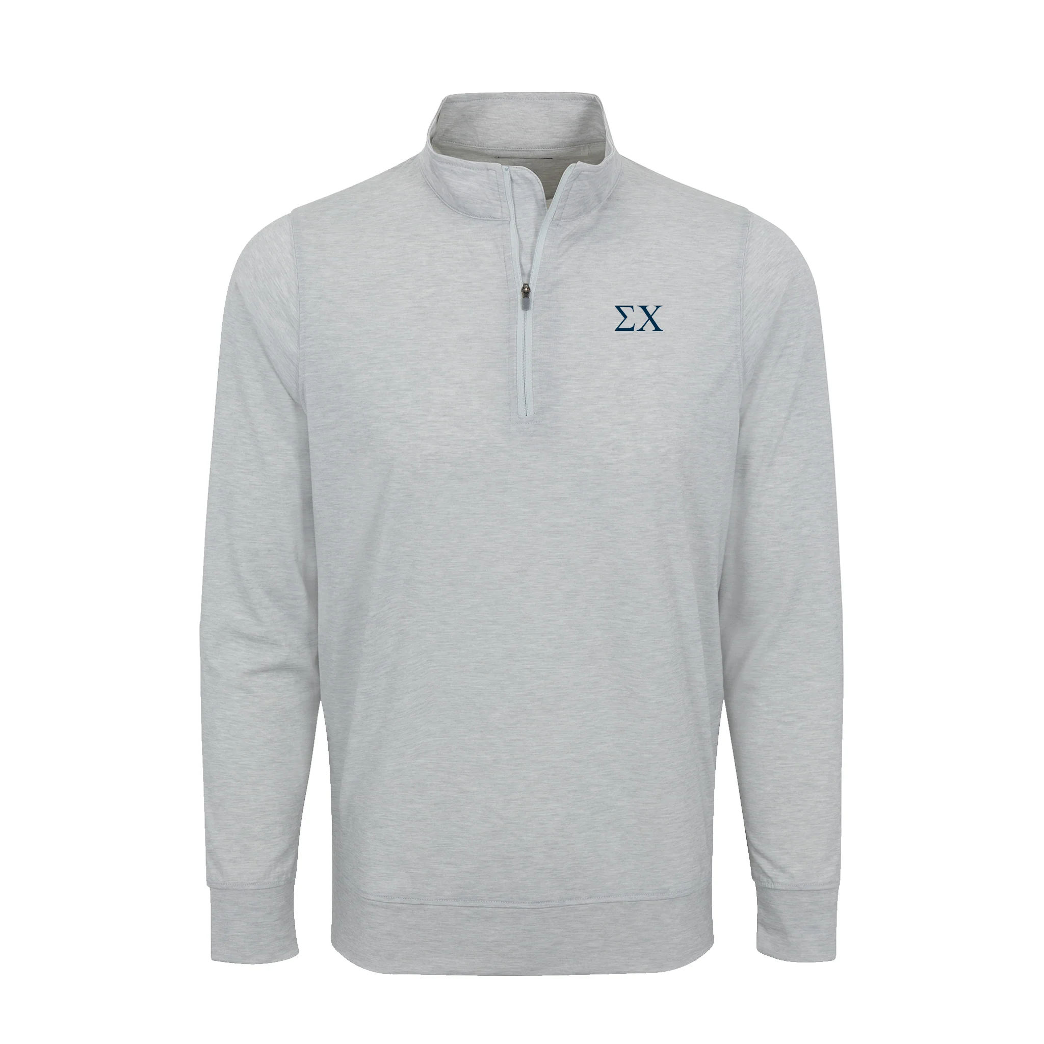 Sigma Chi DriRelease® Performance Pullover Light Grey