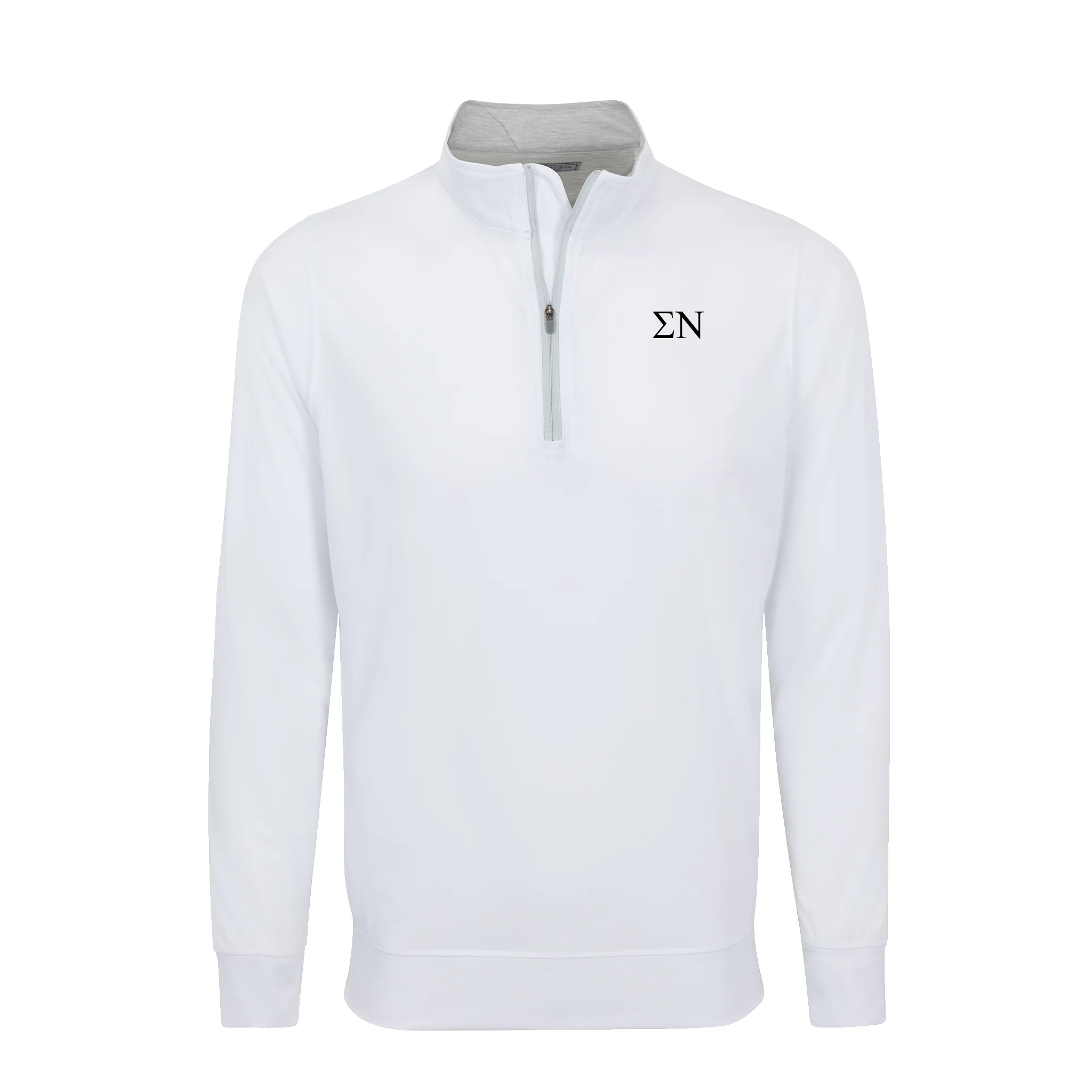 Sigma Nu DriRelease® Performance Pullover White