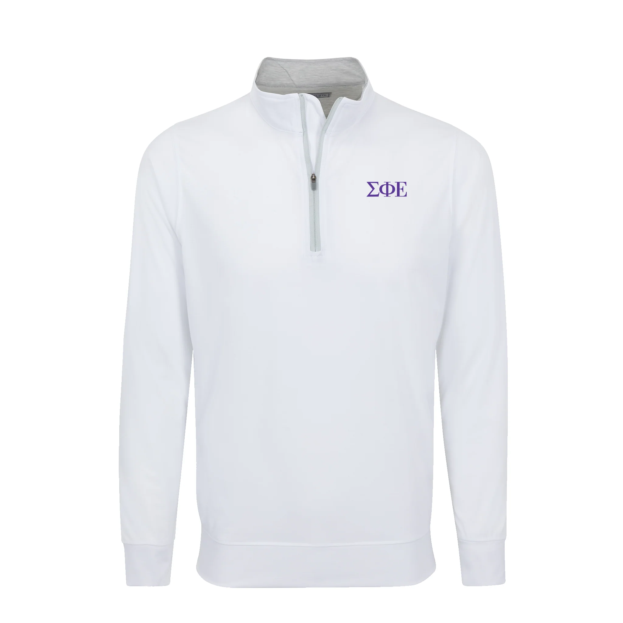 Sigma Phi Epsilon DriRelease® Performance Pullover White