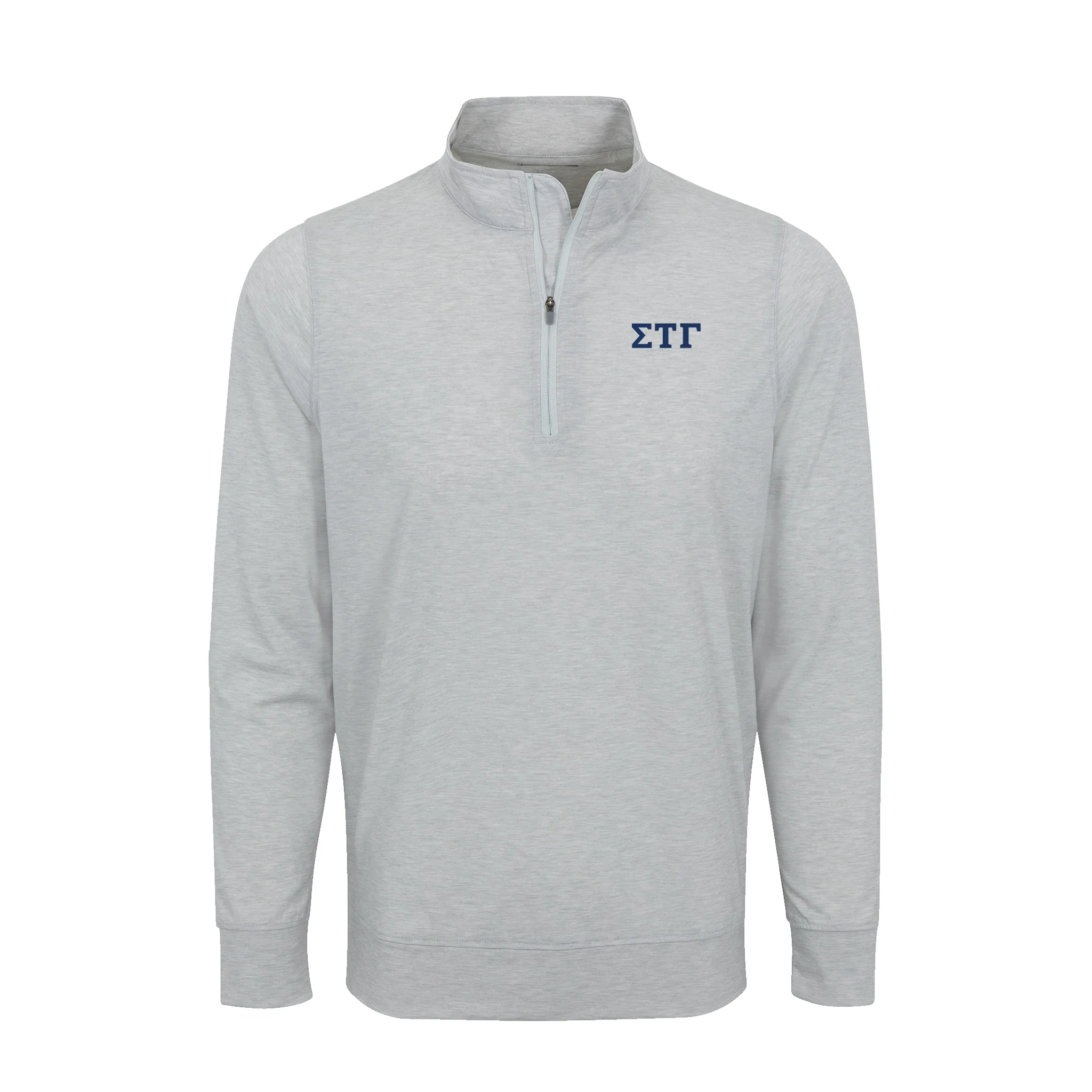 Sigma Tau Gamma DriRelease® Performance Pullover Light Grey