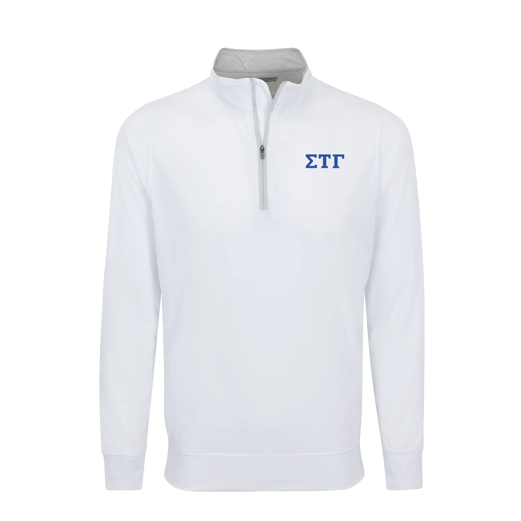 Sigma Tau Gamma DriRelease® Performance Pullover White