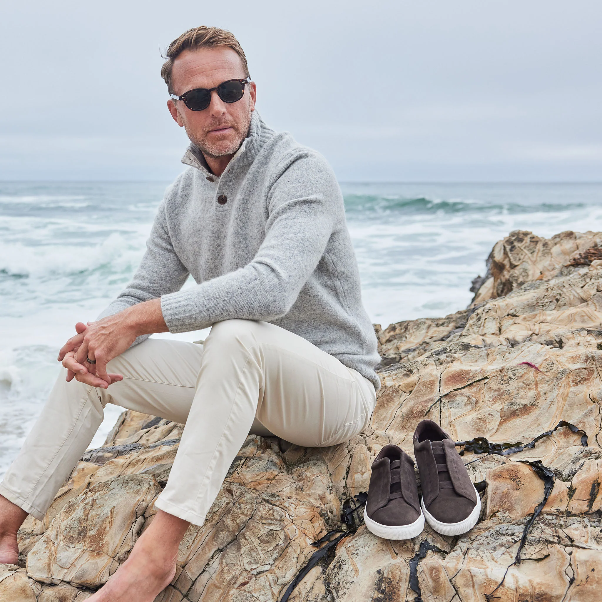 Sorrento Sneaker Brown Suede - Image 2