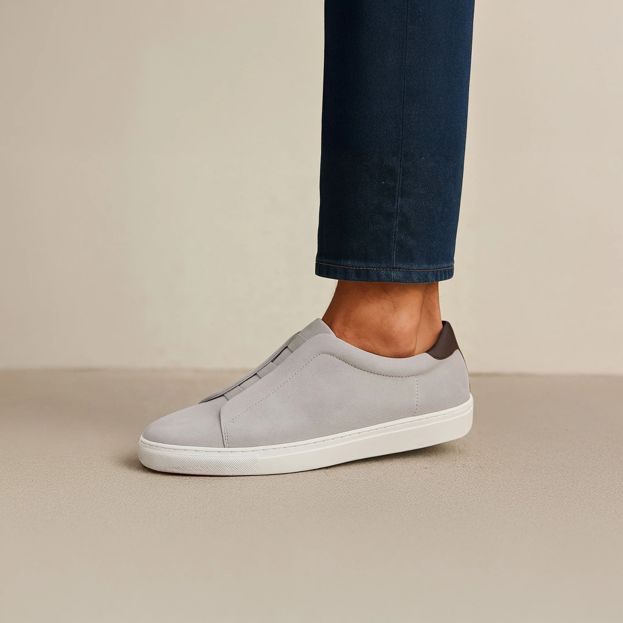 Sorrento Sneaker Grey Suede