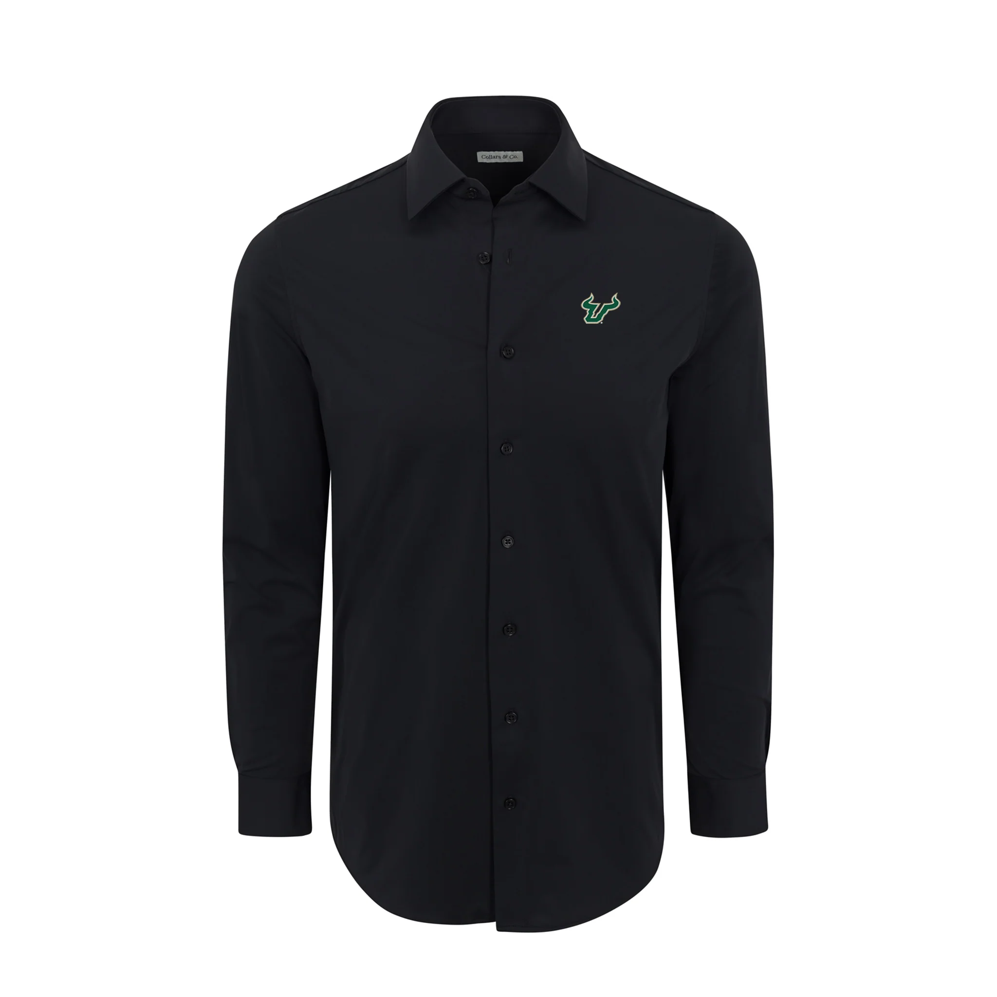 South Florida Apex Performance Dress Shirt Black