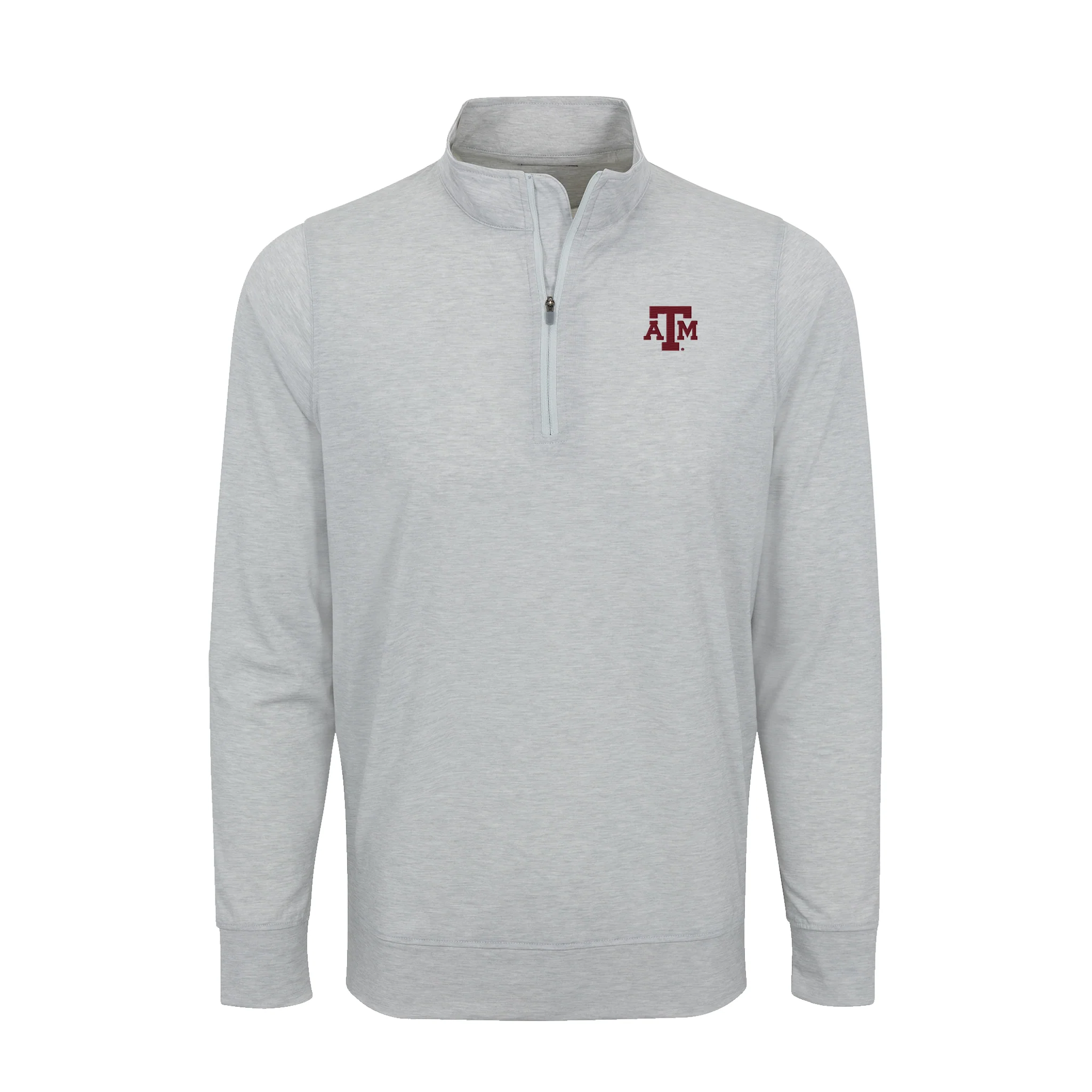 Texas A&M DriRelease® Performance Pullover Light Grey