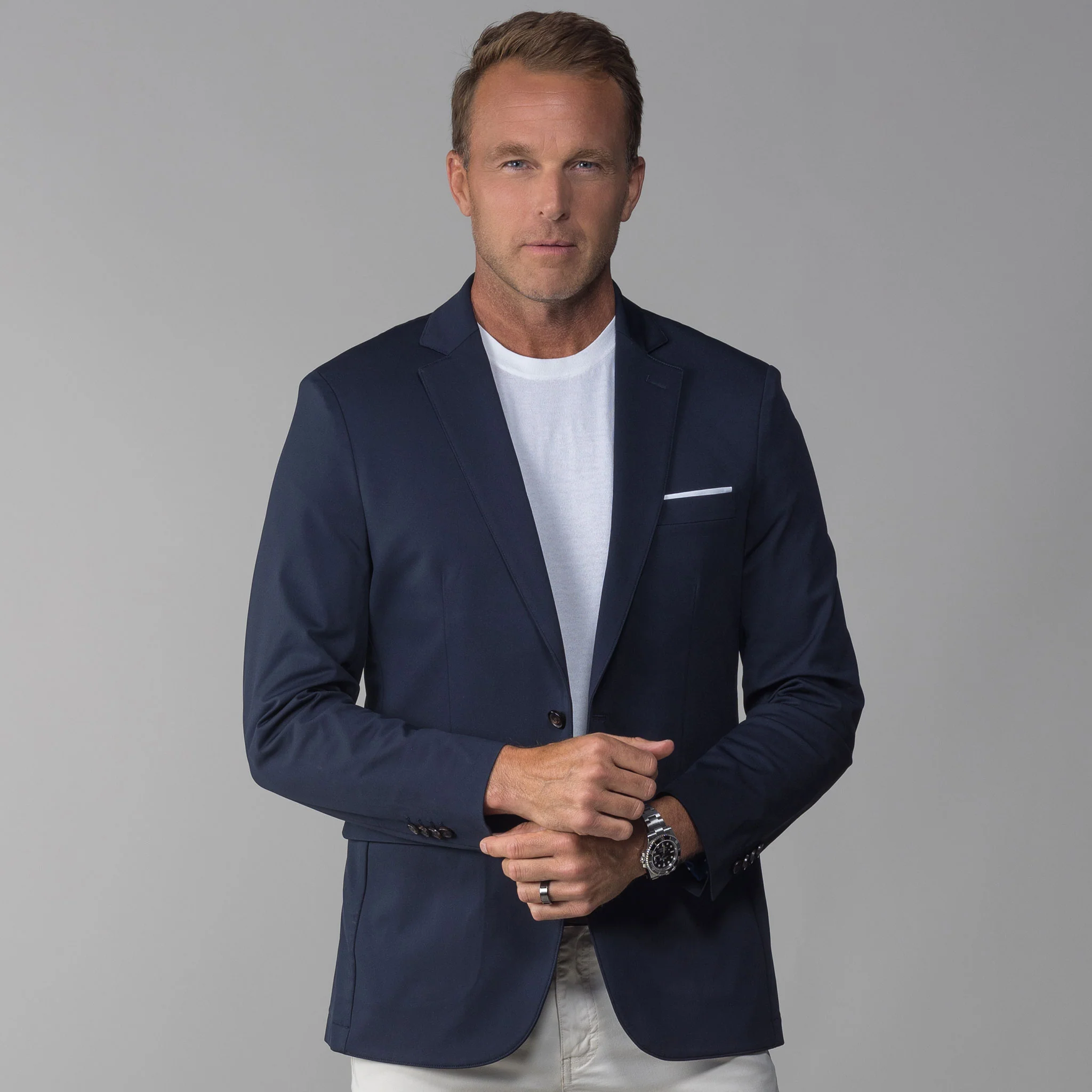 Maverick Performance Blazer Navy - Image 4