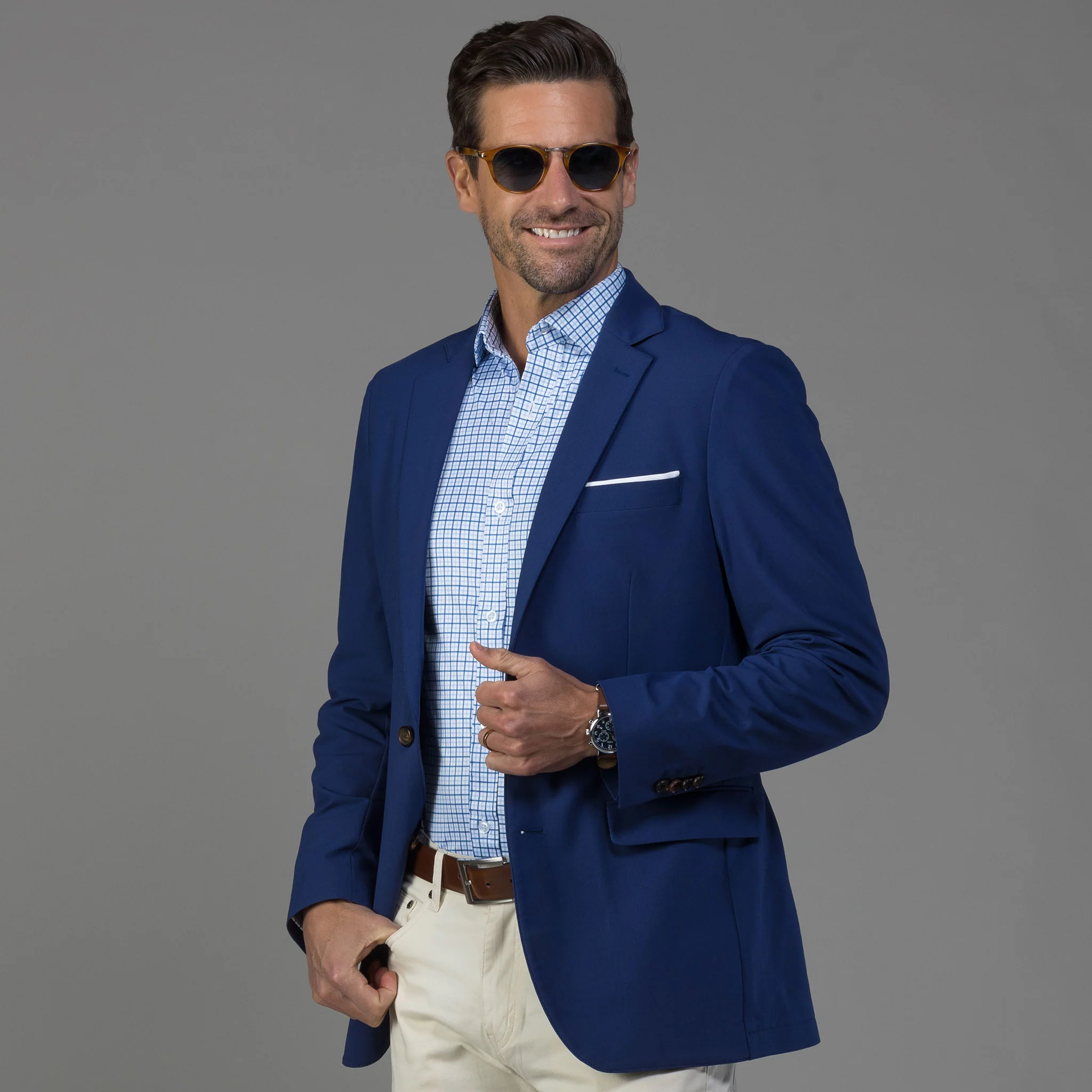 Maverick Performance Blazer Blue - Image 3