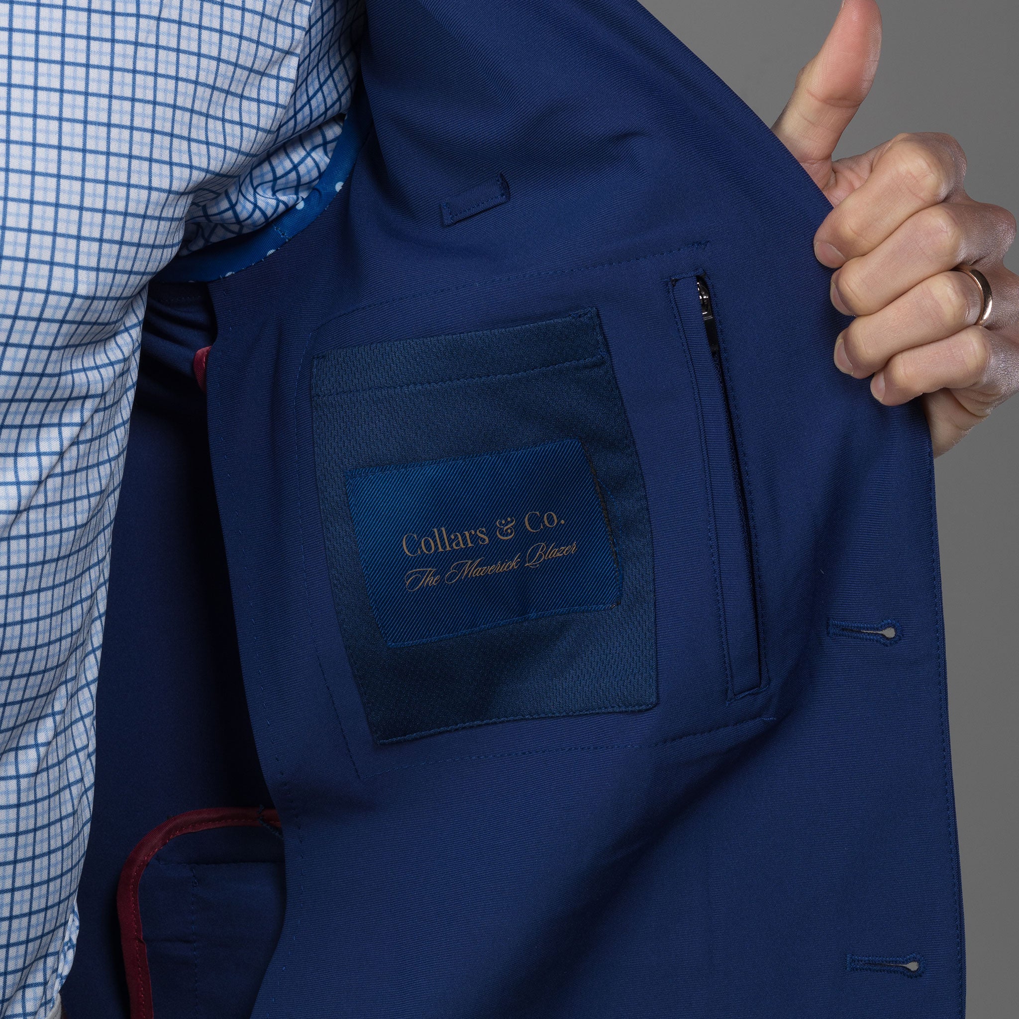 Maverick Performance Blazer Blue - Image 6