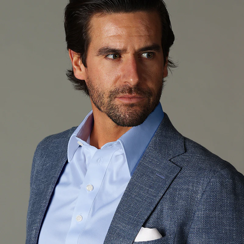 The Original Dress Collar Polo™ Sky Blue - Image 7