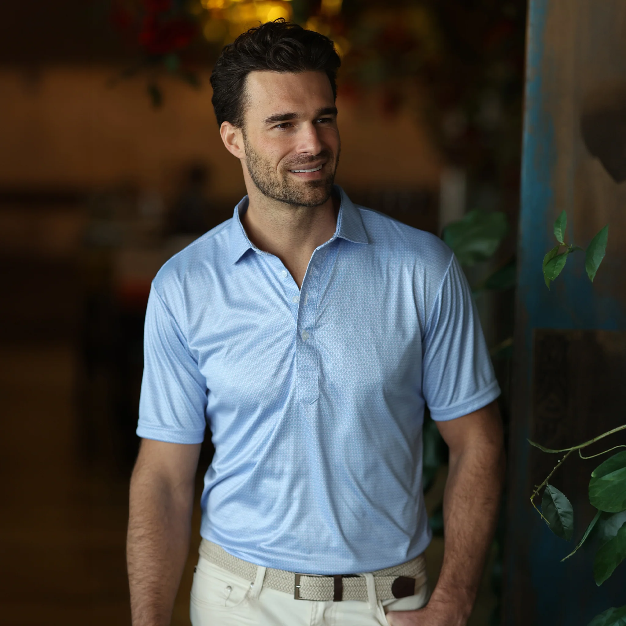 The Semi-Spread Collar Polo Santorini - Image 5