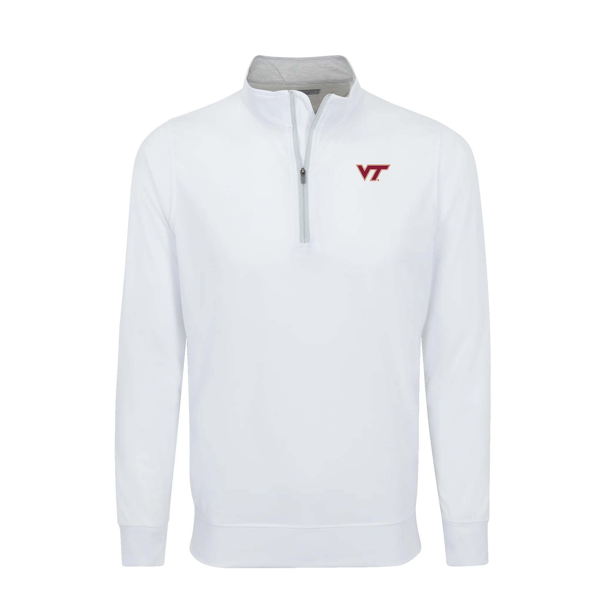 Virginia Tech DriRelease® Performance Pullover White