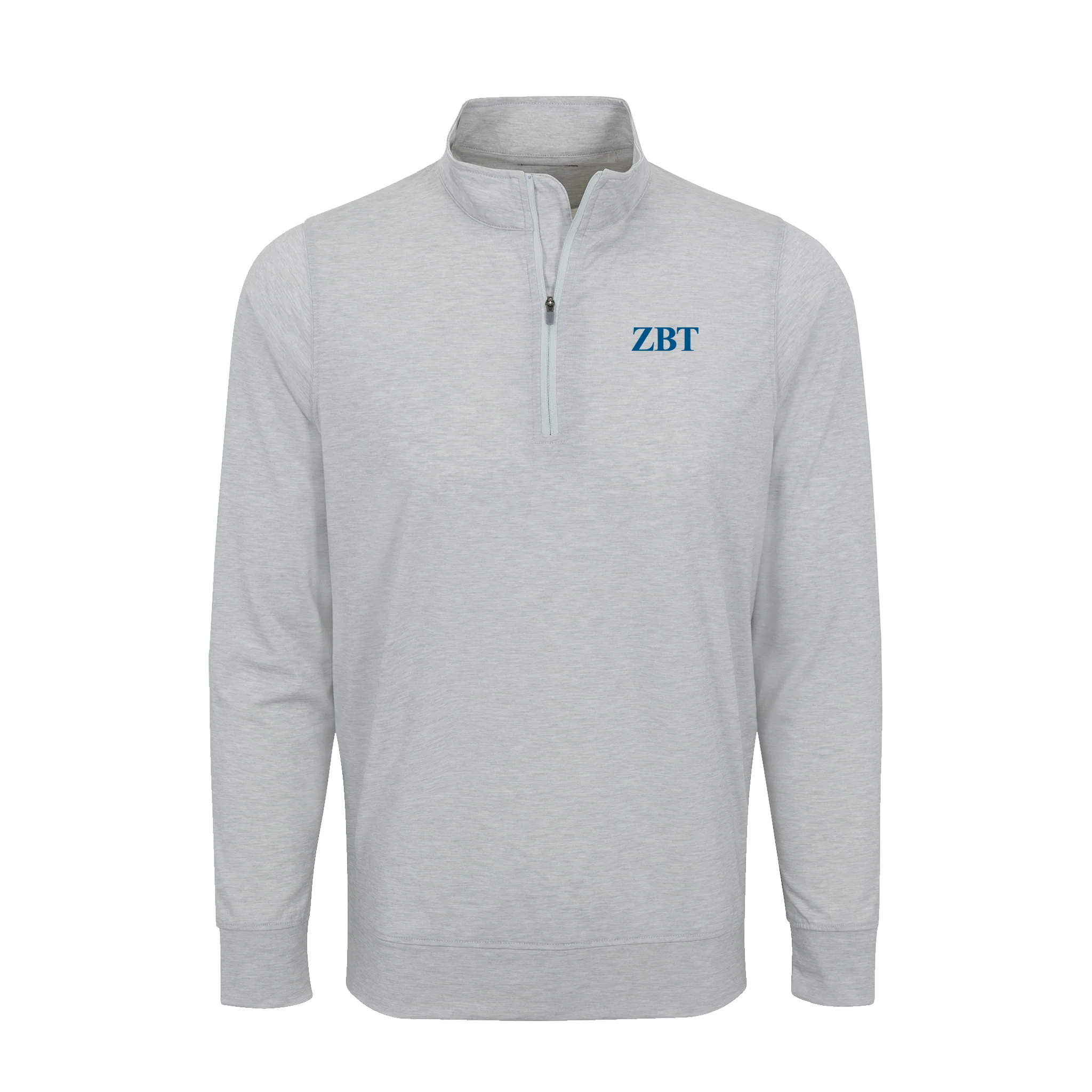 Zeta Beta Tau DriRelease® Performance Pullover Light Grey